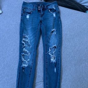 Rue 21 distressed jeans